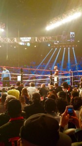 Floyd Mayweather vs Manny Pacquaio from the 6th Row at the MGM Grand, May 2, 2015. The Fight of the Century. Keith Middlebrook Pro Sorts