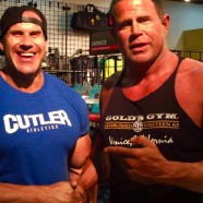 4X MR OLYMPIA JAY CUTLER and KEITH MIDLEBROOK at Golds Gym.